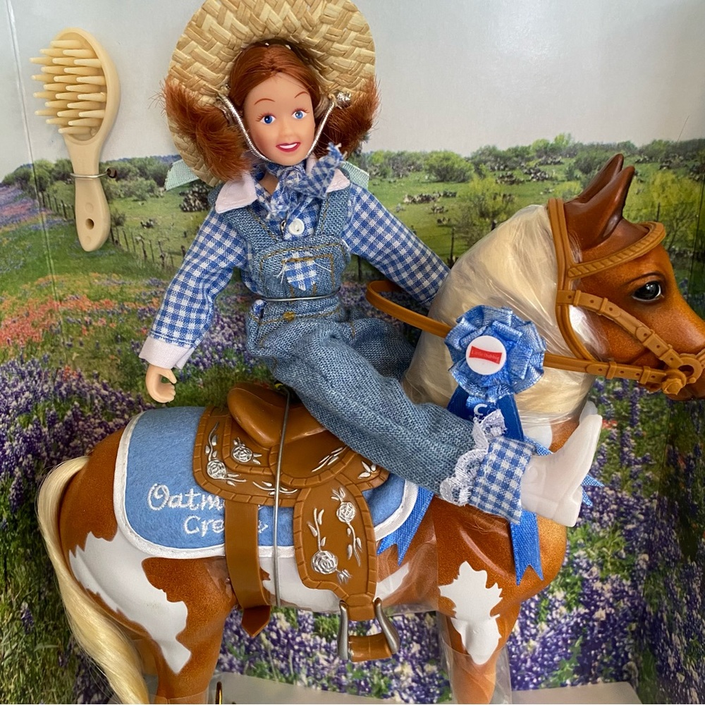 Breyer x Little Debbie Pony & Rider set 701806 in original box - Picture 2 of 7